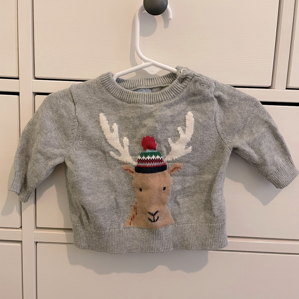 3 month boys Christmas sweater